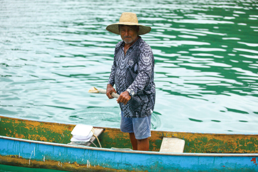 Caiçara fisherman