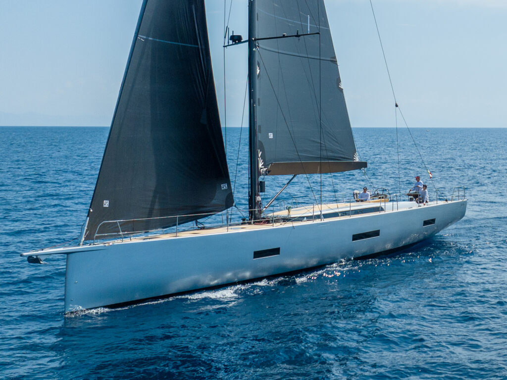 ICE70 RS on the water