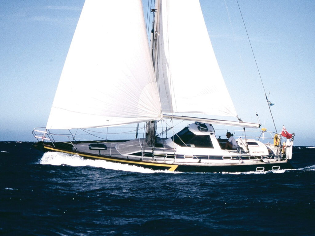 Sailboat on the water