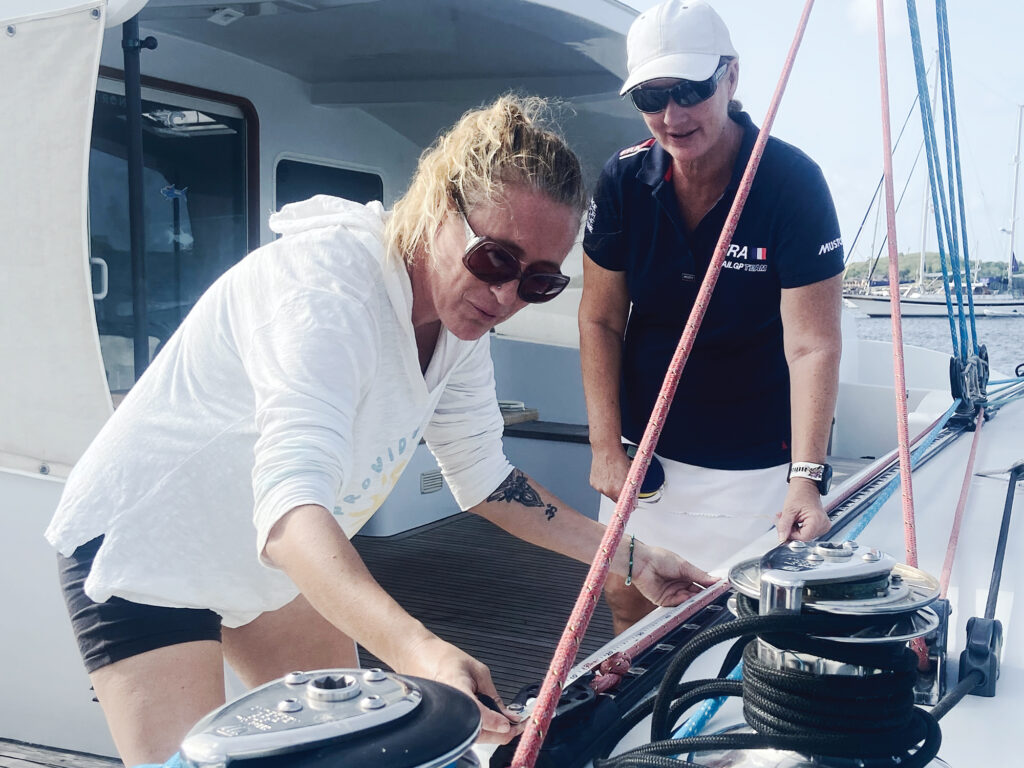 Contractors Zanne and Lisa Taylor