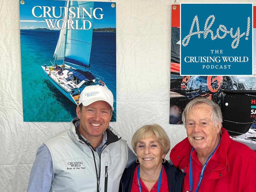 Andrew Parkinson with Steve and Doris Colgate