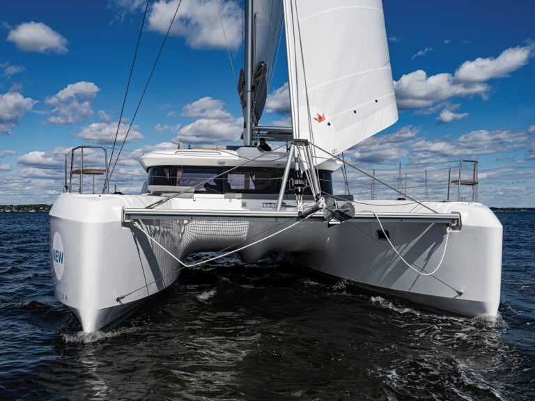 Lagoon 43 during the 2025 Boat of the Year trials