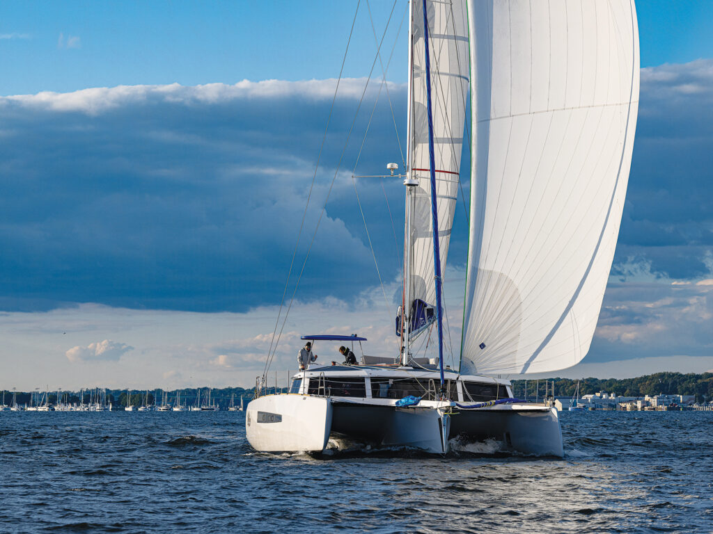 Neel 52 test sail