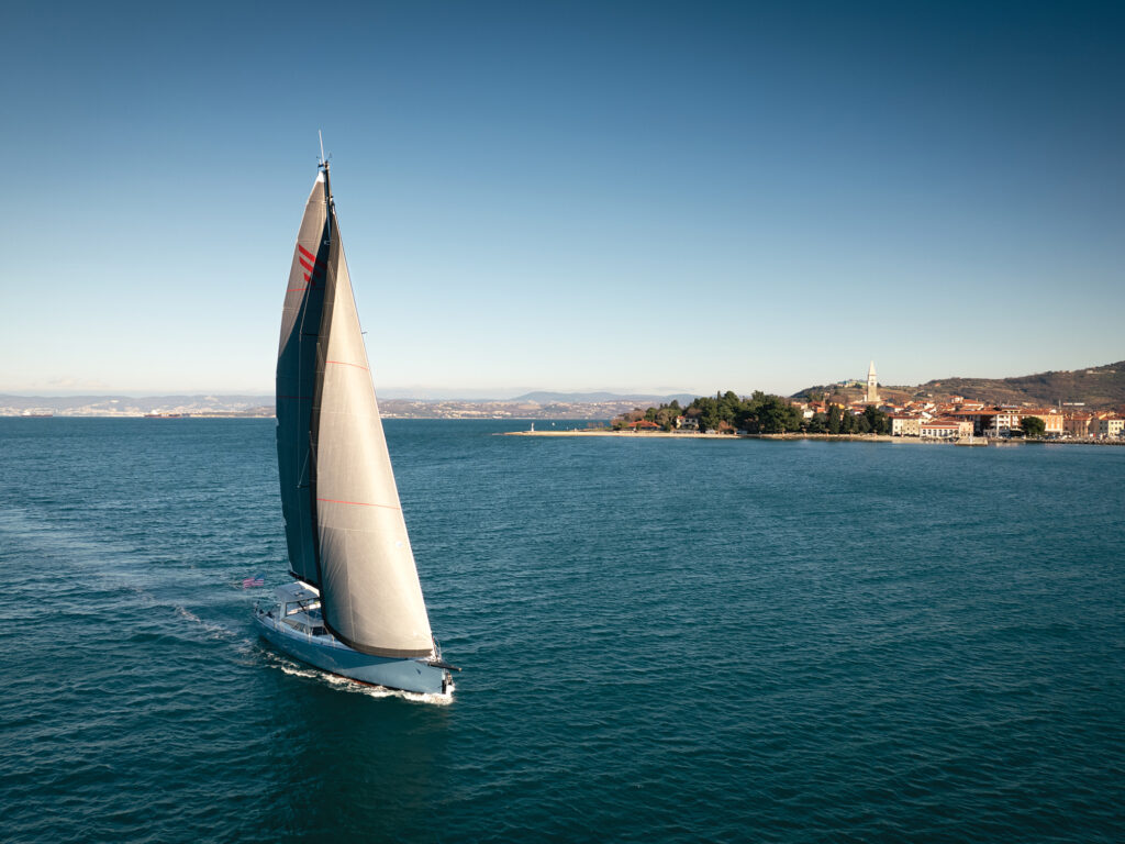 Sailboat in the Mediterranean