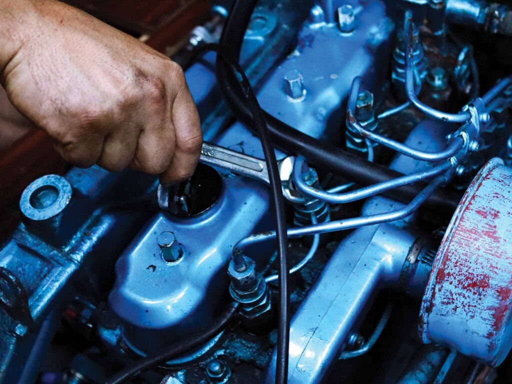boat diesel marine engine repair service