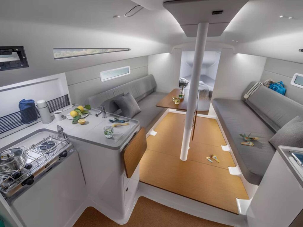 Beneteau First 30 galley