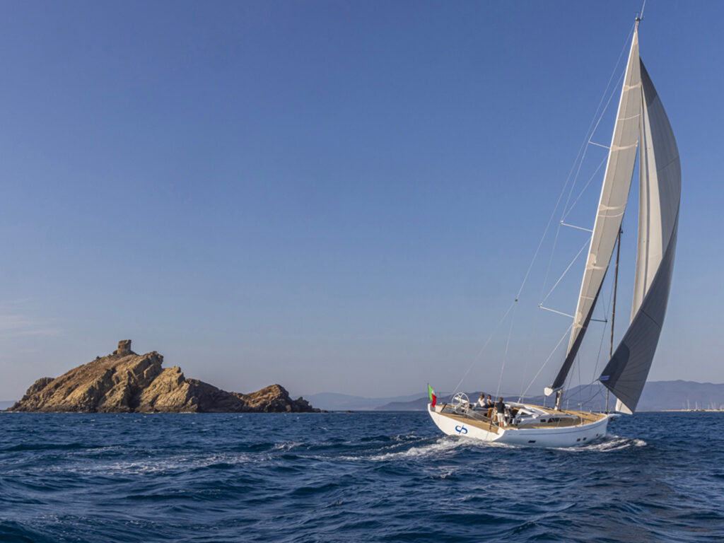 Grand Soleil 52 Performance underway