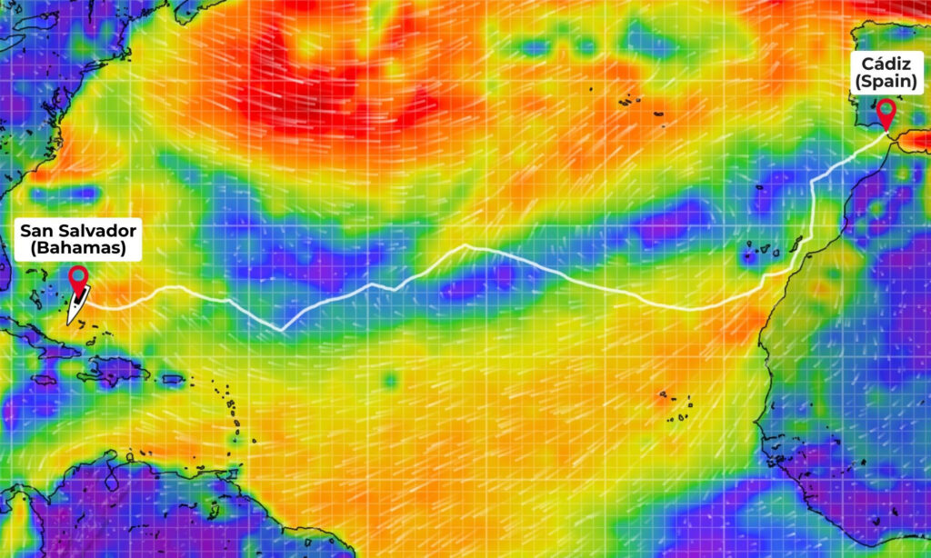 Debois Atlantic crossing voyage