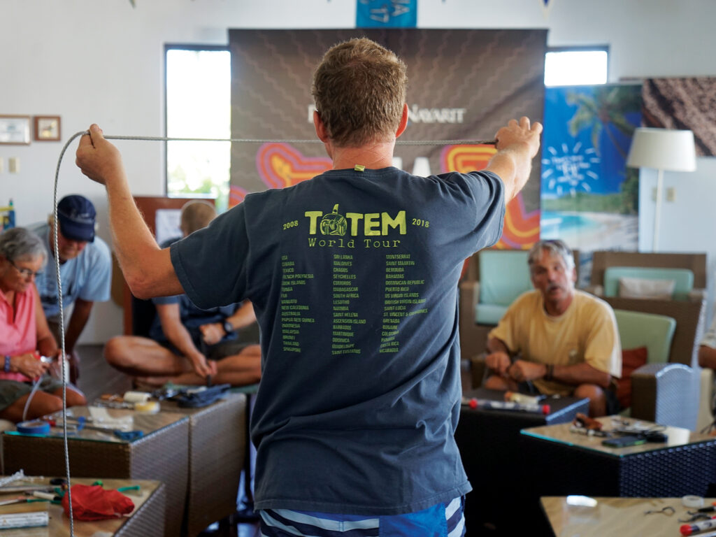 Jamie Gifford teaching safety