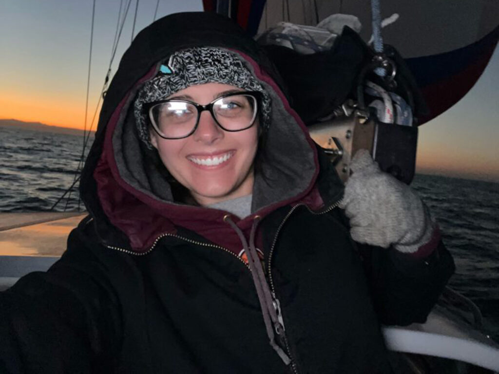 Marissa Neely on night watch