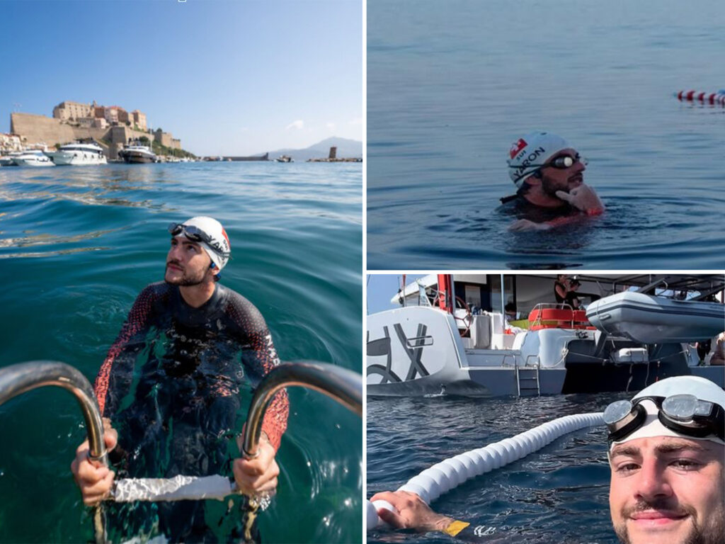 Endurance swimmer Noam Yaron