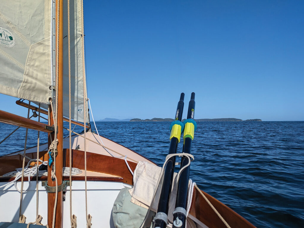 Sailboat near Sucia Island