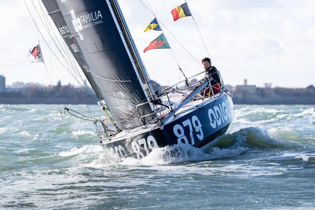 Belgian skipper Quentin Debois