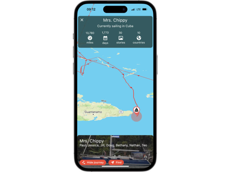 noforeignland app tracking the journey