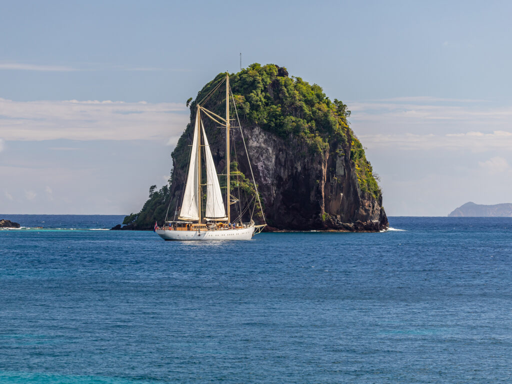 Sailboat in Saint Vincent