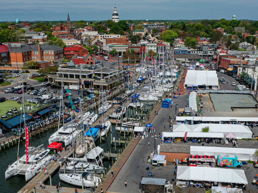 Annapolis Boat Show dock