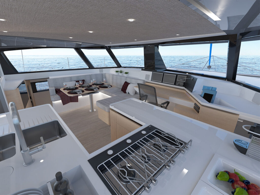Seawind 1370 galley