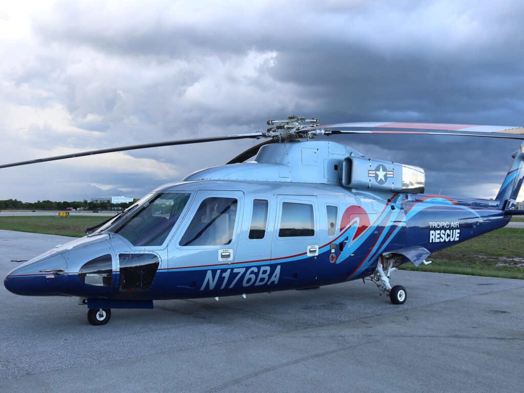 Sikorsky S-76B helicopter