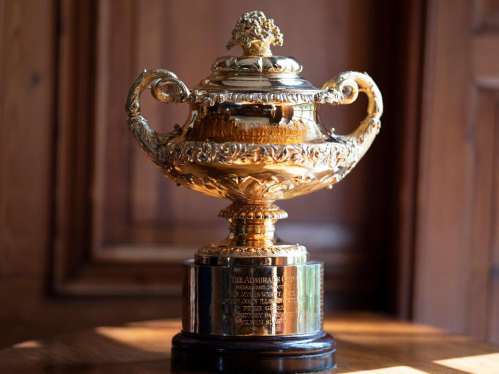 The Admiral’s Cup trophy