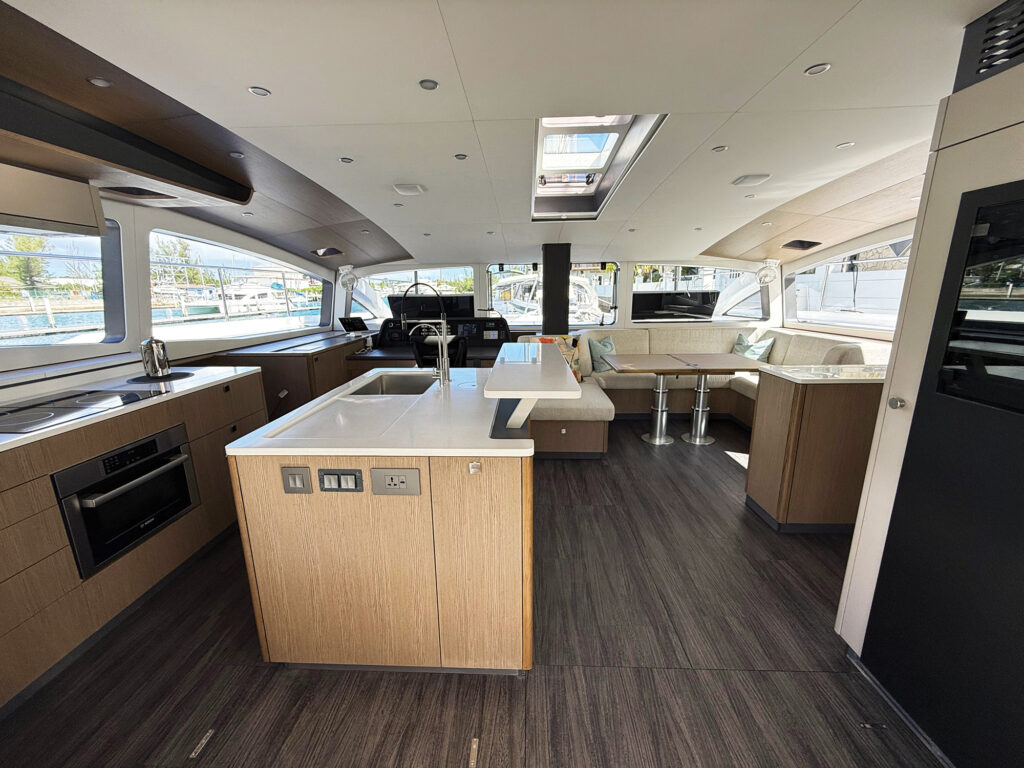 Xquisite 60 Solar Sail galley